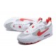 Nike Air Max 90 Futura Uomo Bianco Rosso FD9865-100 Scarpe Da Ginnastica