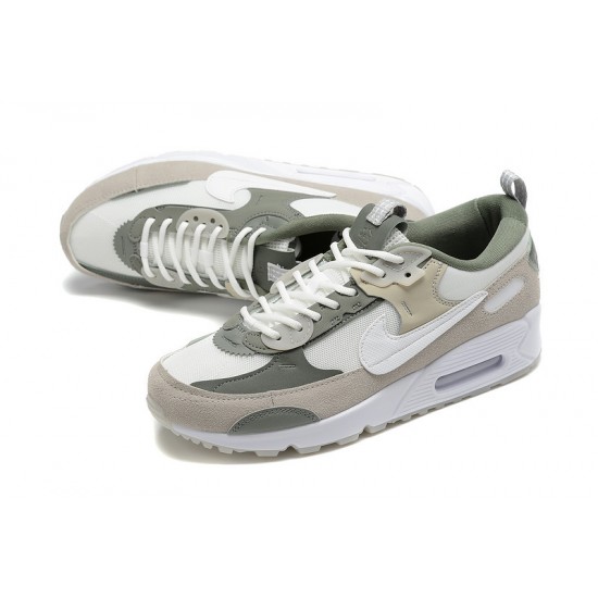 Nike Air Max 90 Futura Uomo Wolf Grigio DZ4708-001 Scarpe Da Ginnastica