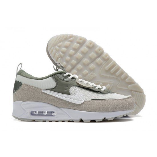 Nike Air Max 90 Futura Uomo Wolf Grigio DZ4708-001 Scarpe Da Ginnastica