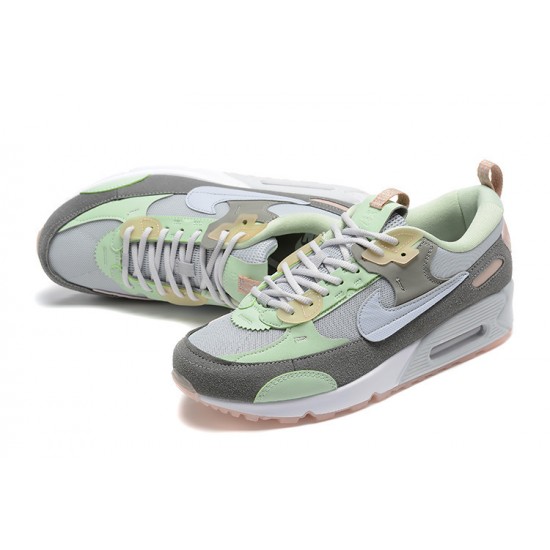 Nike Air Max 90 Futura Donna/Uomo Grigio Verde DM9922-001 Scarpe Da Ginnastica