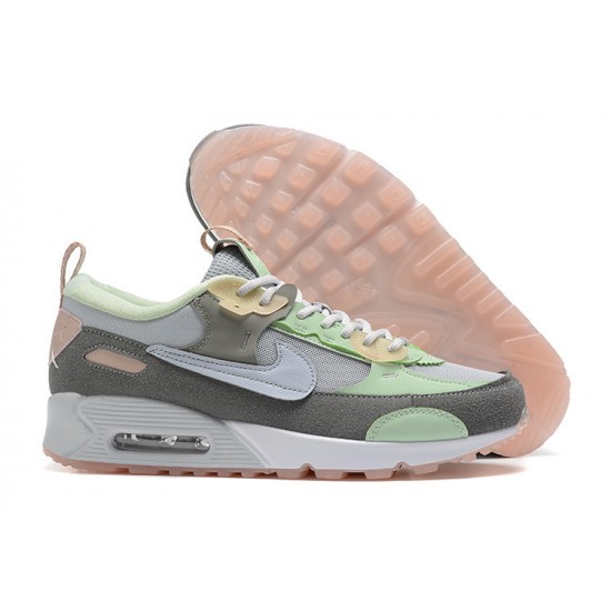 Nike Air Max 90 Futura Donna/Uomo Grigio Verde DM9922-001 Scarpe Da Ginnastica