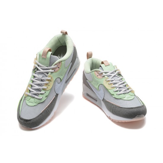 Nike Air Max 90 Futura Donna/Uomo Grigio Verde DM9922-001 Scarpe Da Ginnastica