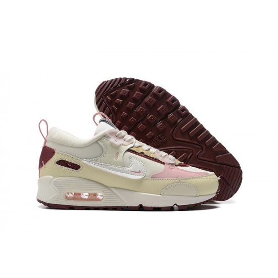 Nike Air Max 90 Futura Donna Beige Rosa Scarpe Da Ginnastica