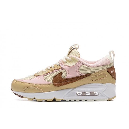 Nike Air Max 90 Futura Donna Neapolitan Rosa DZ4704-100 Scarpe Da Ginnastica