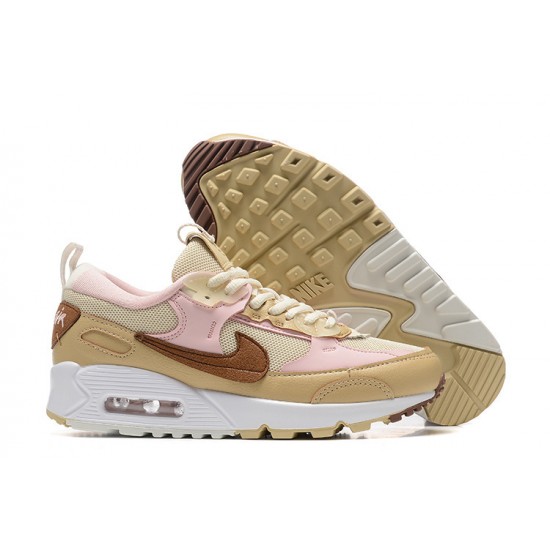 Nike Air Max 90 Futura Donna Neapolitan Rosa DZ4704-100 Scarpe Da Ginnastica