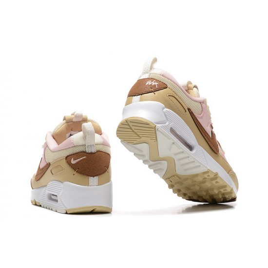 Nike Air Max 90 Futura Donna Neapolitan Rosa DZ4704-100 Scarpe Da Ginnastica