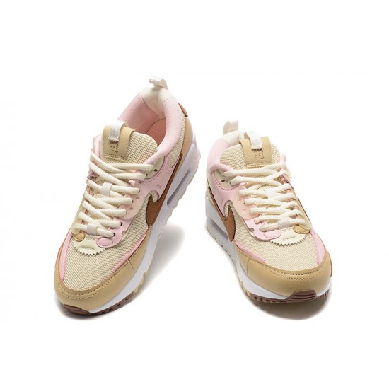 Nike Air Max 90 Futura Donna Neapolitan Rosa DZ4704-100 Scarpe Da Ginnastica