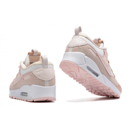 Nike Air Max 90 Futura Donna Rosa Bianco DM9922-104 Scarpe Da Ginnastica