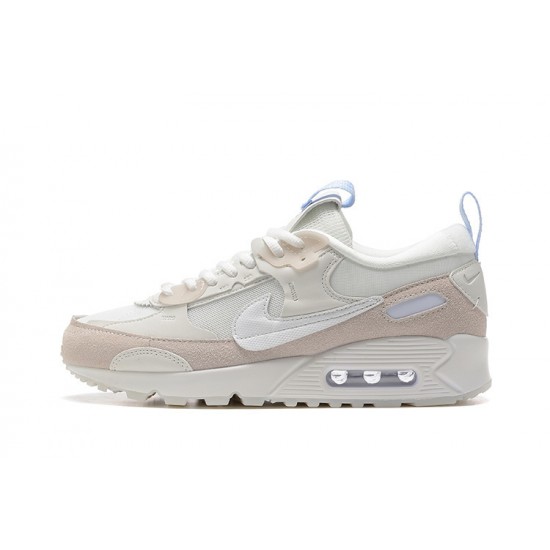 Nike Air Max 90 Futura Donna Bianco Beige Scarpe Da Ginnastica