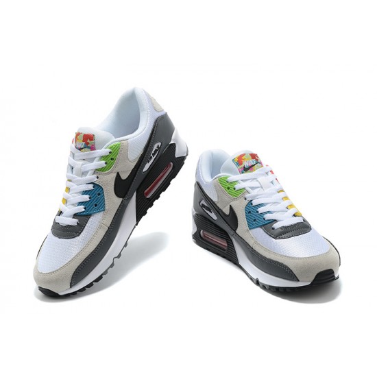 Nike Air Max 90 Uomo Beige Grigio Scarpe Da Ginnastica