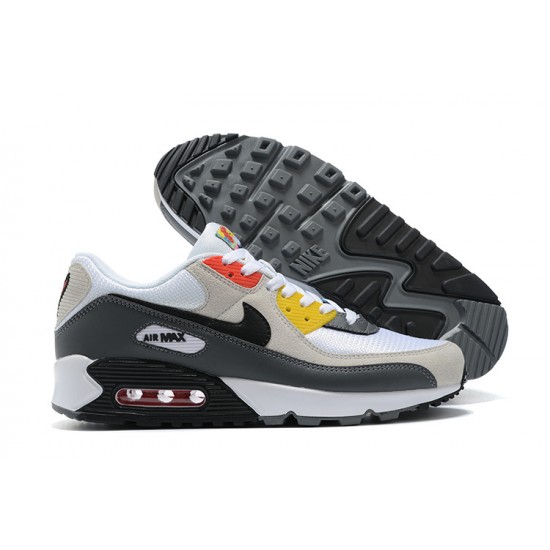 Nike Air Max 90 Uomo Beige Grigio Scarpe Da Ginnastica