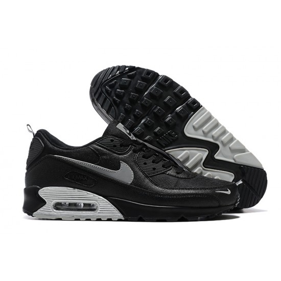 Nike Air Max 90 Uomo Nero Grigio DH4619-100 Scarpe Da Ginnastica