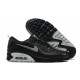 Nike Air Max 90 Uomo Nero Grigio DH4619-100 Scarpe Da Ginnastica