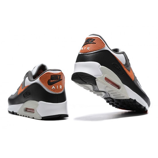 Nike Air Max 90 Uomo Nero Arancia DM0029-101 Scarpe Da Ginnastica