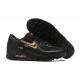 Nike Air Max 90 Uomo Nero Arancia DV7146-001 Scarpe Da Ginnastica