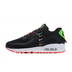 Nike Air Max 90 Uomo Nero Rosa CK7069-001 Scarpe Da Ginnastica