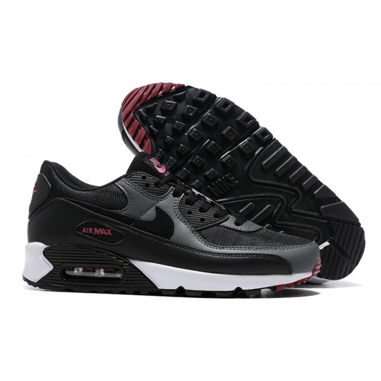 Nike Air Max 90 Uomo Nero Rosa DQ4071-001 Scarpe Da Ginnastica