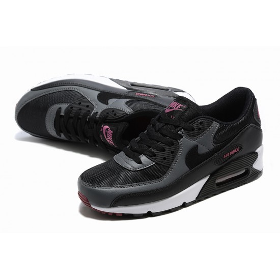 Nike Air Max 90 Uomo Nero Rosa DQ4071-001 Scarpe Da Ginnastica