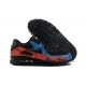 Nike Air Max 90 Uomo Nero Rosso DJ6888-001 Scarpe Da Ginnastica