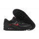 Nike Air Max 90 Uomo Nero Rosso Scarpe Da Ginnastica