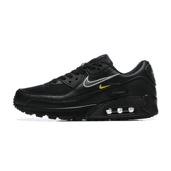 Nike Air Max 90 Uomo Nero E Giallo Scarpe Da Ginnastica