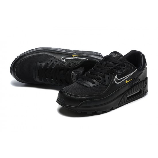 Nike Air Max 90 Uomo Nero E Giallo Scarpe Da Ginnastica