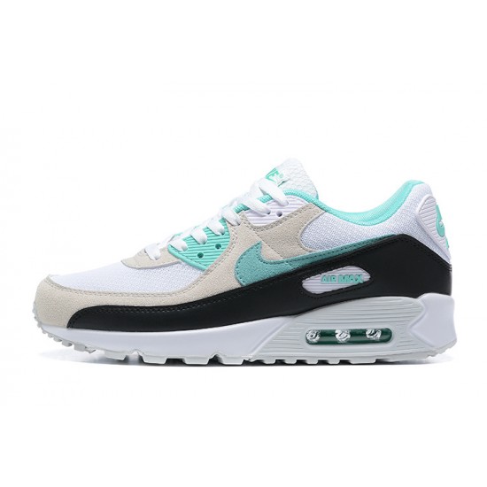 Nike Air Max 90 Uomo Blu Beige E Grigio Scarpe Da Ginnastica