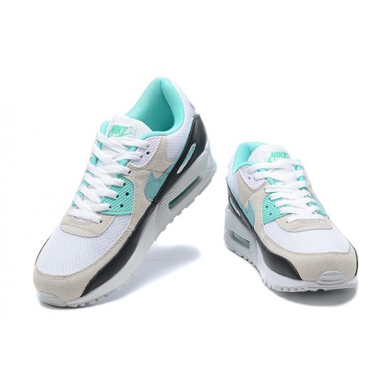 Nike Air Max 90 Uomo Blu Beige E Grigio Scarpe Da Ginnastica