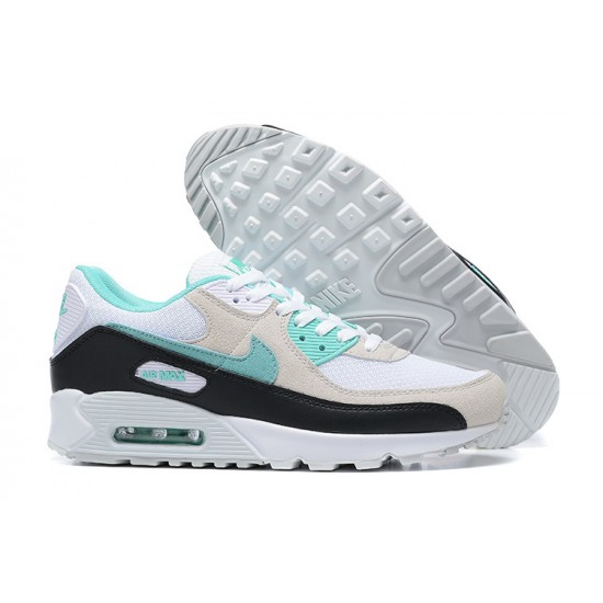 Nike Air Max 90 Uomo Blu Beige E Grigio Scarpe Da Ginnastica