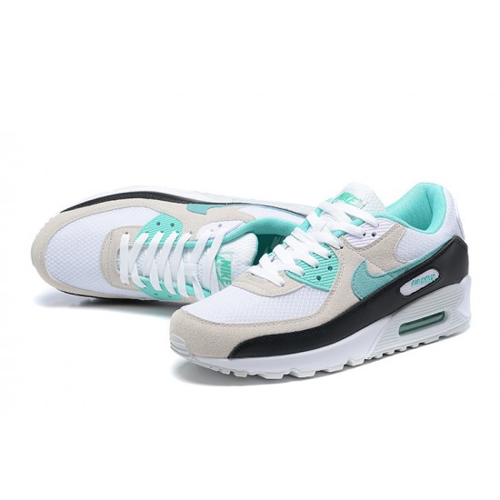 Nike Air Max 90 Uomo Blu Beige E Grigio Scarpe Da Ginnastica