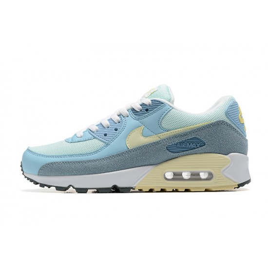 Nike Air Max 90 Uomo Blu Bianco DM2829-001 Scarpe Da Ginnastica