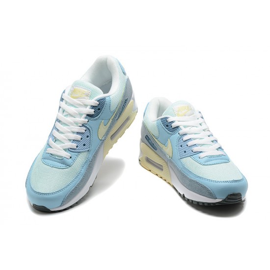 Nike Air Max 90 Uomo Blu Bianco DM2829-001 Scarpe Da Ginnastica