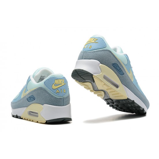 Nike Air Max 90 Uomo Blu Bianco DM2829-001 Scarpe Da Ginnastica