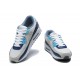 Nike Air Max 90 Uomo Blu Bianco FD0664-400 Scarpe Da Ginnastica