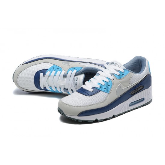 Nike Air Max 90 Uomo Blu Bianco FD0664-400 Scarpe Da Ginnastica