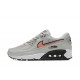 Nike Air Max 90 Uomo Grigio Arancia Scarpe Da Ginnastica