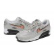 Nike Air Max 90 Uomo Grigio Arancia Scarpe Da Ginnastica