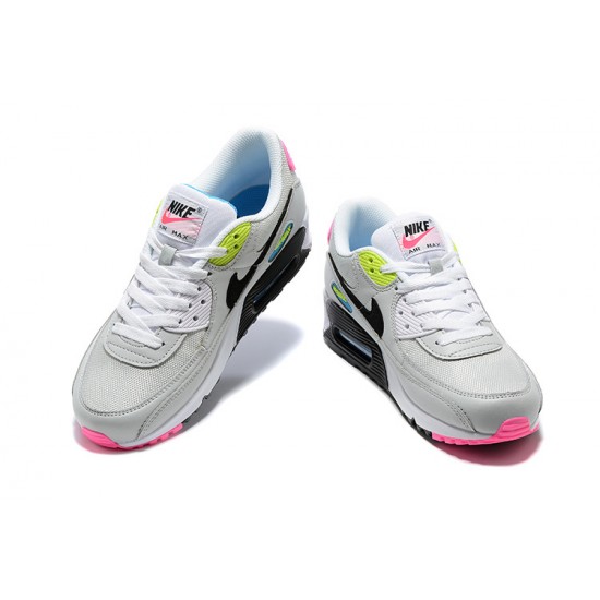 Nike Air Max 90 Uomo Grigio Rosa DE4398-001 Scarpe Da Ginnastica