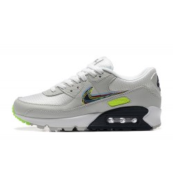 Nike Air Max 90 Uomo Grigio Bianco E Nero Scarpe Da Ginnastica