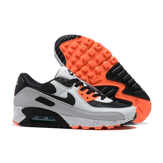 Nike Air Max 90 Uomo Arancia Nero DC9845-100 Scarpe Da Ginnastica