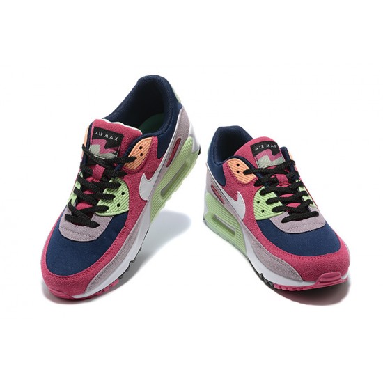 Nike Air Max 90 Uomo Rosa Verde DM0035-500 Scarpe Da Ginnastica