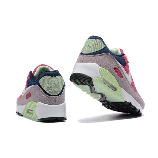 Nike Air Max 90 Uomo Rosa Verde DM0035-500 Scarpe Da Ginnastica