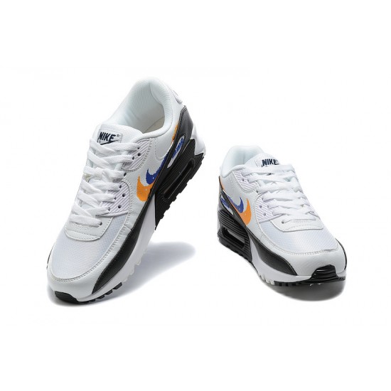 Nike Air Max 90 Uomo Bianco Nero FD0654-400 Scarpe Da Ginnastica