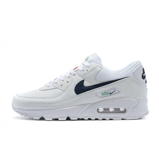 Nike Air Max 90 Uomo Bianco Nero Scarpe Da Ginnastica