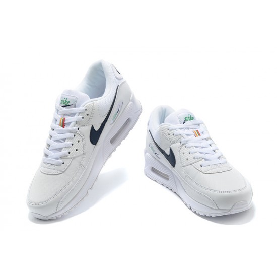 Nike Air Max 90 Uomo Bianco Nero Scarpe Da Ginnastica