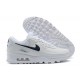 Nike Air Max 90 Uomo Bianco Nero Scarpe Da Ginnastica