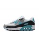 Nike Air Max 90 Uomo Bianco Grigio E Blu Scarpe Da Ginnastica