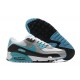 Nike Air Max 90 Uomo Bianco Grigio E Blu Scarpe Da Ginnastica