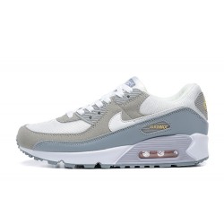 Nike Air Max 90 Uomo Bianco Grigio E Verde Scarpe Da Ginnastica