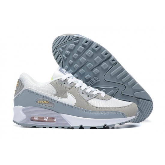 Nike Air Max 90 Uomo Bianco Grigio E Verde Scarpe Da Ginnastica